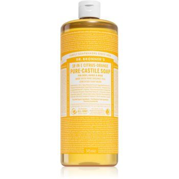 Dr. Bronner’s Citrus & Orange săpun lichid universal