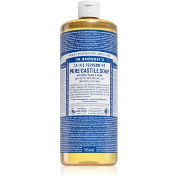 Dr. Bronner’s Peppermint săpun lichid universal