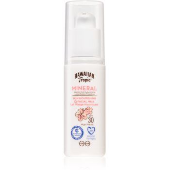 Hawaiian Tropic Milk Face Lotion lotiune pentru bronzul fetei SPF 30 de firma originala