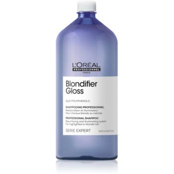 L’Oréal Professionnel Serie Expert Blondifier sampon regenerativ si de infrumusetare pentru păr în nuanțe reci de blond, decolorat sau șuvițat