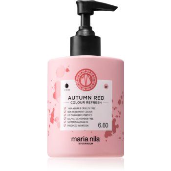 Maria Nila Colour Refresh Autumn Red mască fină de hrănire fără pigmenți permanenți de culoare de firma originala