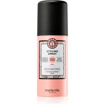 Maria Nila Style & Finish Styling Spray fixativ pentru păr, cu fixare ușoară fara sulfati