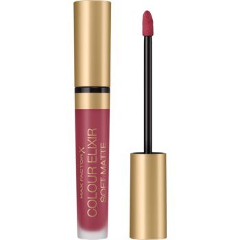 Max Factor Colour Elixir Soft Matte Ruj de buze lichid, de lunga durata