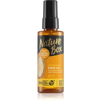 Nature Box Argan Ulei nutritiv pentru păr cu ulei de argan