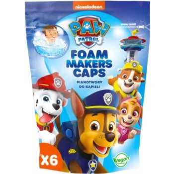 Nickelodeon Paw Patrol Foam Makers Caps spuma de baie pentru copii