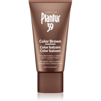 Plantur 39 Color Brown balsam pe baza de cafeina pentru nuante de par castaniu