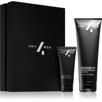 Unit4Men Revitalizing set Citrus & Musk set cadou pe fata , corp si par