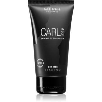 Carl & Son Face Scrub exfoliant de curățare pentru barbati