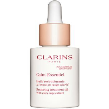 Clarins Calm-Essentiel Restoring Treatment Oil ulei hranitor pentru piele cu efect calmant