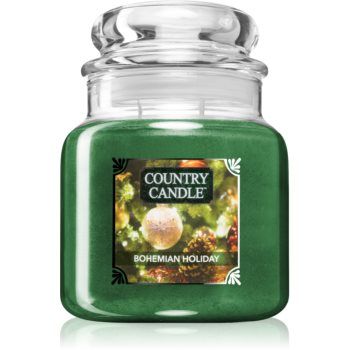 Country Candle Bohemian Holiday lumânare parfumată