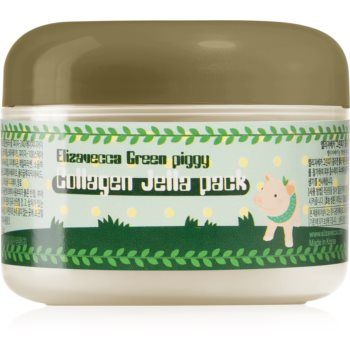 Elizavecca Green Piggy Collagen Jella Pack mască de colagen, cu efect de fermitate pentru regenerare intensiva si fermitate