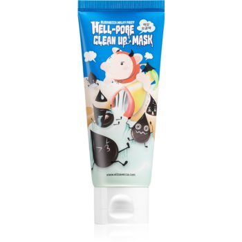 Elizavecca Milky Piggy Hell-Pore Clean Up Mask masca gel exfolianta impotriva punctelor negre de firma originala