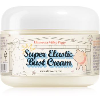 Elizavecca Milky Piggy Super Elastic Bust Cream crema ce ofera fermitate bustului cu colagen