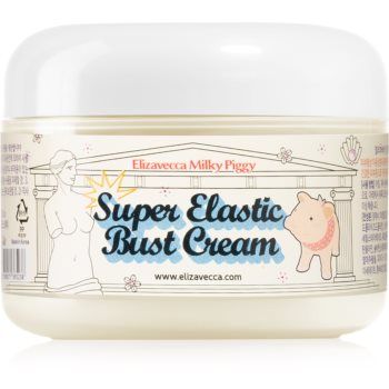 Elizavecca Milky Piggy Super Elastic Bust Cream crema ce ofera fermitate bustului cu colagen la reducere