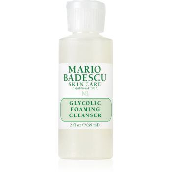 Mario Badescu Glycolic Foaming Cleanser gel spumant de curatare pentru definirea pielii