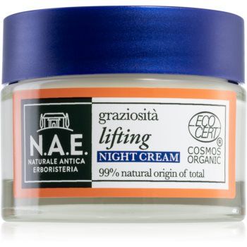 N.A.E. Graziosita Crema de noapte hidratanta anti-rid pentru o piele mai luminoasa