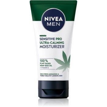 NIVEA MEN Sensitive Hemp crema de fata calmanta cu ulei de canepa