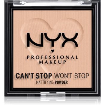 NYX Professional Makeup Can't Stop Won't Stop Mattifying Powder pudra matuire