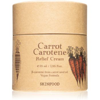 Skinfood Carrot Carotene crema cu textura usoara pentru a calma si intari pielea sensibila