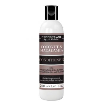 Balsam reparator si hidratant pentru par fragil cu ulei de macadamia, marula, unt de shea si cocos Perfect Me cod 2073 Balsam reparator si hidratant pentru par fragil cu ulei de macadamia, marula, unt de shea si cocos Perfect Me cod 2073