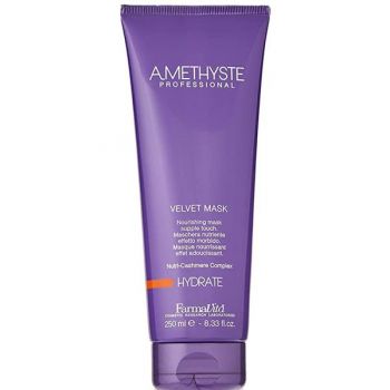 Masca de Par Hidratanta - FarmaVita Amethyste Professional Velvet Mask Hydrate, 250 ml ieftina