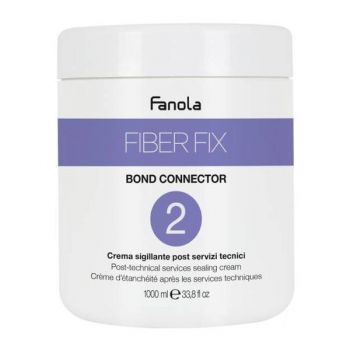 Masca de Sigilare pentru Par Vopsit sau Decolorat- Fanola Fiber Fix Bond Connector N.2 Sealing Cream Coloring-Bleaching, 1000 ml