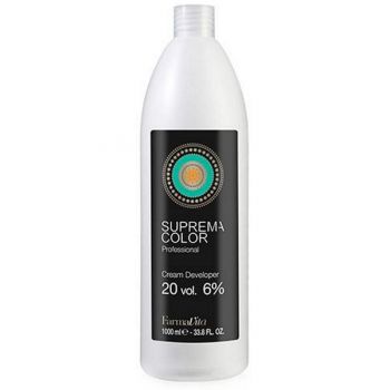 Oxidant Permanent 20 vol. 6% - FarmaVita Suprema Color Professional Cream Developer 20 vol. 6%, 1000 ml Oxidant Permanent 20 vol. 6% - FarmaVita Suprema Color Professional Cream Developer 20 vol. 6%, 1000 ml