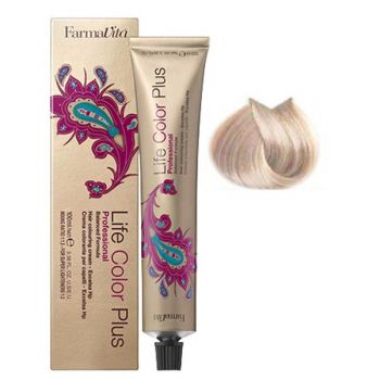 Vopsea Permanenta - FarmaVita Life Color Plus Professional, nuanta 10.02 Platinum Pearl Blonde, 100 ml Vopsea Permanenta - FarmaVita Life Color Plus Professional, nuanta 10.02 Platinum Pearl Blonde, 100 ml