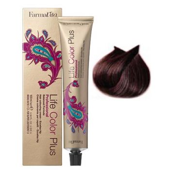 Vopsea Permanenta - FarmaVita Life Color Plus Professional, nuanta 5.62 Light Red Violet Brown, 100 ml ieftina