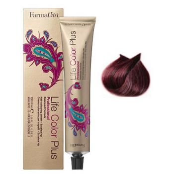 Vopsea Permanenta - FarmaVita Life Color Plus Professional, nuanta 6.62 Dark Red Violet Blonde, 100 ml ieftina