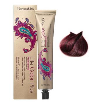 Vopsea Permanenta - FarmaVita Life Color Plus Professional, nuanta 6.62 Dark Red Violet Blonde, 100 ml