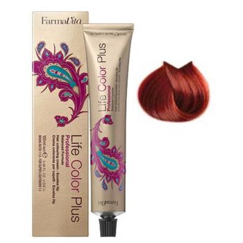 Vopsea Permanenta - FarmaVita Life Color Plus Professional, nuanta 7.46 Copper Red Blonde, 100 ml de firma originala