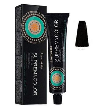 Vopsea Permanenta - FarmaVita Suprema Color Professional, nuanta 1.0 Black, 60 ml ieftina