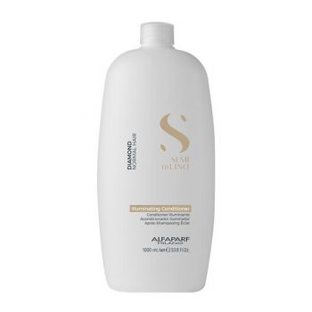 Balsam de Stralucire pentru Par Normal - Alfaparf Milano Semi Di Lino Diamond Illuminating Conditioner, 1000ml de firma original