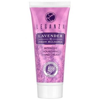 Crema de maini hranitoare cu lavanda Leganza Rosa Impex, 75 ml