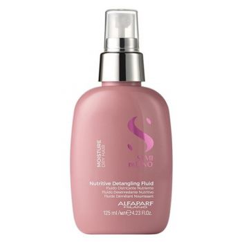 Fluid Tratament Hidratant de Descurcare pentru Par Uscat - Alfaparf Milano Semi Di Lino Moisture Nutritive Detangling Fluid, 125ml