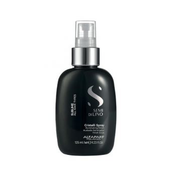 Spray pentru Stralucire - Alfaparf Milano Semi Di Lino Sublime Cristalli Spray Illuminating Finish, 125ml