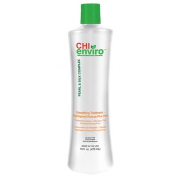 Tratament pentru Netezirea Parului Decolorat, Fin sau Poros - CHI Farouk Enviro American Smoothing Treatment - Highlighted/Porous/Fine Hair, 473ml