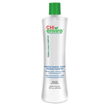 Tratament pentru Netezirea Parului Vopsit sau Tratat Chimic - CHI Farouk Enviro American Smoothing Treatment - Colored/Chemically Treated Hair, 473ml