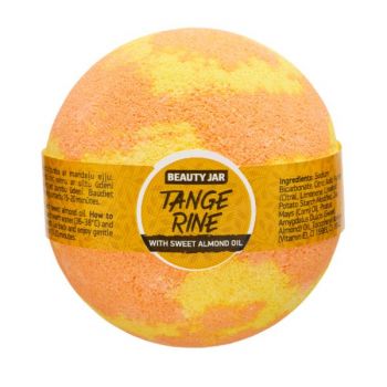 Bila de Baie Efervescenta cu Mandarina, Ulei de Migdale si Vitamina E Tangerine Beauty Jar, 150 g ieftina