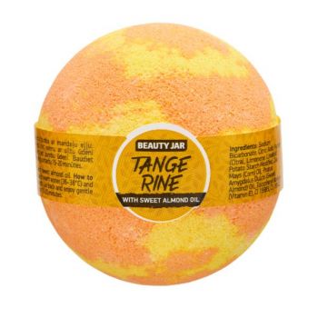 Bila de Baie Efervescenta cu Mandarina, Ulei de Migdale si Vitamina E Tangerine Beauty Jar, 150 g