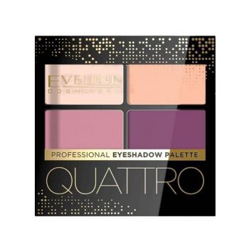 Fard de pleoape, Eveline Cosmetics, Quattro Eyeshadow, nuanta 03, 3.2g