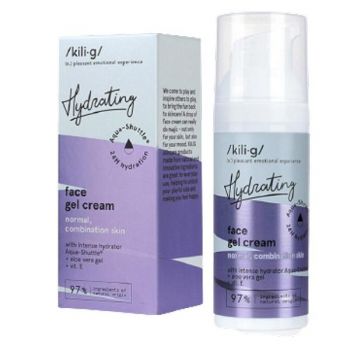 Gel-crema Intens Hidratant pentru Ten Normal si Mixt Kilig Hydrating, 50 ml de firma original