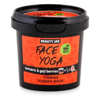 Masca Faciala Alginata pentru Fermitate cu Turmenic si Goji Face Yoga Beauty Jar, 20 g la reducere