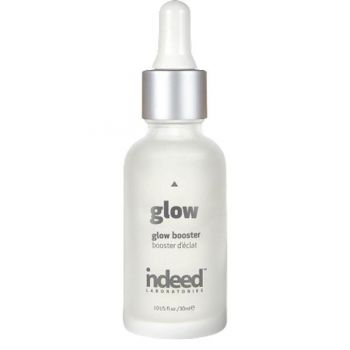 Ser Facial pentru Luminozitate si Stralucire cu Biolipide Glow Booster Indeed Labs, 30 ml ieftin