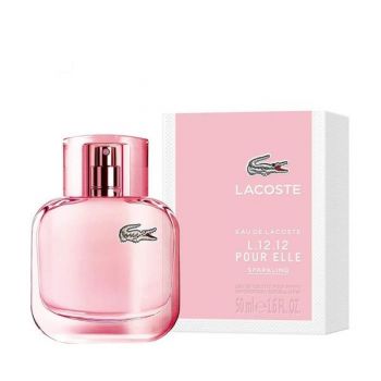 Apa de Toaleta Eau de Lacoste L.12. 12 Pour Elle Sparkling, Femei, 50 ml ieftina