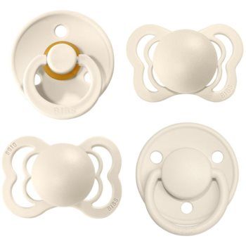 BIBS Try-It Size 1: 0+ months set Ivory (pentru nou-nascuti si copii)
