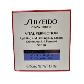 Crema de Zi pentru Fermitate cu SPF30 - Shiseido Vital Perfection Uplifting and Firming Day Cream SPF30, 50 ml