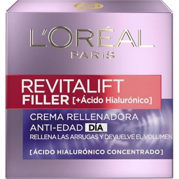 Crema Faciala Regeneranta de Zi cu Acid Hialuronic - L'Oreal Paris Revitalift Filler + Acido Hialuronica Crema Dia, 50 ml