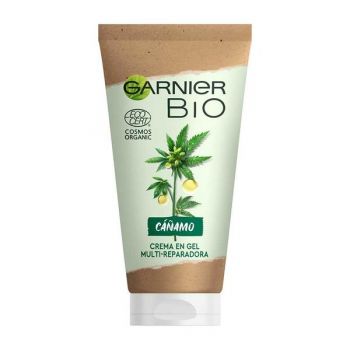 Crema-Gel Faciala Reparatoare - Garnier Bio Crema en Gel Multi-Reparadora Canamo, 50 ml